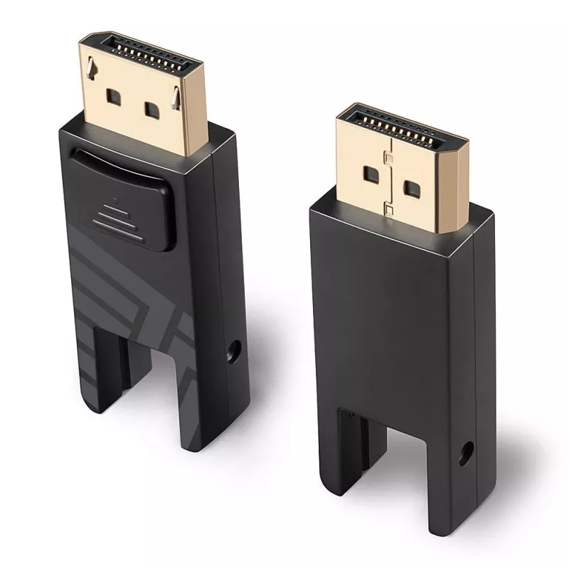 Lindy 40m šķiedru optikas hibrīda Mini DisplayPort 1.4 kabelis ar noņemamiem DP savienotājiem