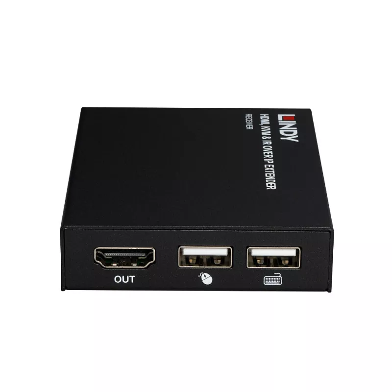 Lindy HDMI, KVM & IR over IP uztvērējs