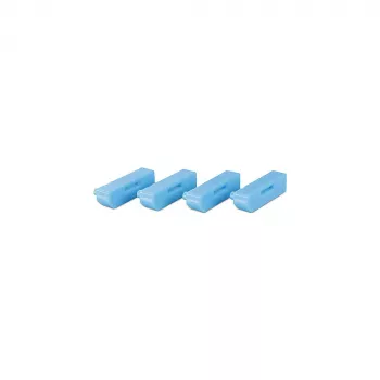Lindy 40324 Portu bloķētājs + atslēga DisplayPort Zils ABS 5 gab.