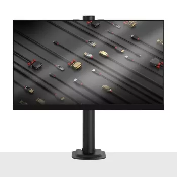 Lindy Stubby fiksēts monitora stiprinājums, 8 kg, 33 cm (13 inch), 81,3 cm (32 inch), 75 x 75 mm, 100 x 100 mm, Melns