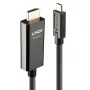 Lindy 10m USB Type-C uz HDMI 4K60 Adaptera Kabelis ar HDR