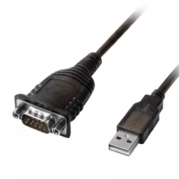 Lindy 43413 seriālais kabelis Pelēks 1.5 m USB Type-A RS-232