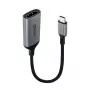 Lindy 43428 video kabeļa adapteris 0.15 m USB Type-C HDMI Pelēks