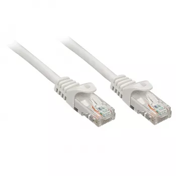Lindy 48401 tīkla kabelis, pelēks, 1 m, Cat5e U/UTP