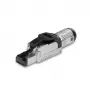 Lindy RJ-45 Cat.6/6A Bezinstrumentu Lauka Spraudnis, RJ45, Melns, Sudrabs, Metāls, CE, REACH, RoHS, UKCA, 240 g, 133 mm