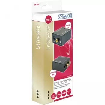 SCHWAIGER ADW200 513 Melns – Barošanas bloks 5V/1A kompaktam lietojumam