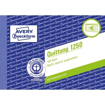 Grāmatvedības žurnāls/grāmata A6 Avery 1250