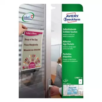Pašlīmējošā etiķete Taisnstūris AVERY L7083-10