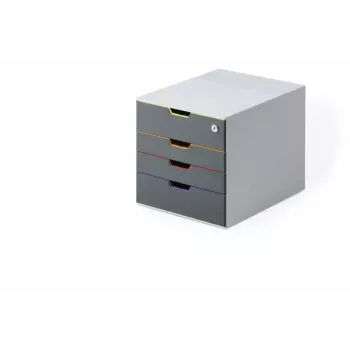 Durable VARICOLOR Safe 760627 – 4 krāsu atvilktņu kaste ar slēdzi