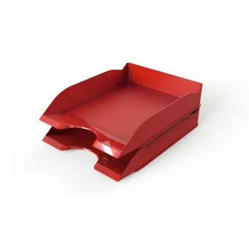 Durable Basic Red A4 sarkanā vēstuļu papīra glabātava