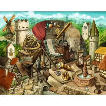 Puzle Ravensburger 17446 – 919 gabali, 500 mm platums, vecumam no 14 gadiem