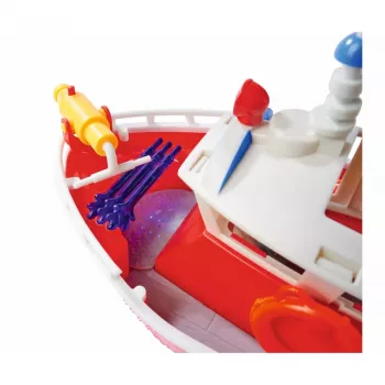 Ugunsdzēsēju laiva Simba-Dickie Fireman Sam Titan Fireboat, rotaļu komplekts