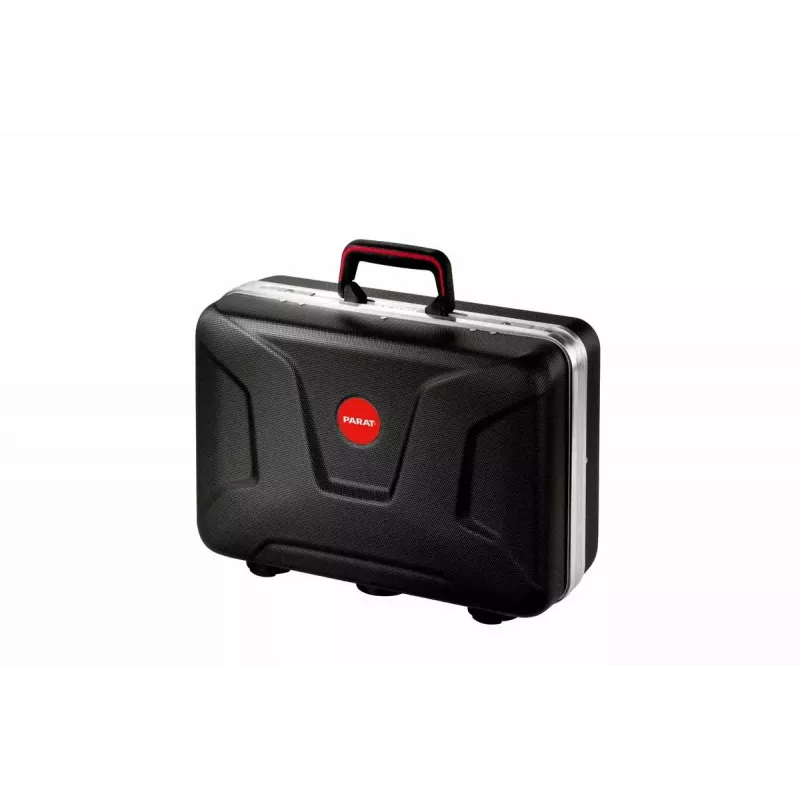 Instrumentu kaste Parat SILVER Style Black Aluminium Plastic