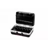 Instrumentu kaste Parat SILVER Style Black Aluminium Plastic