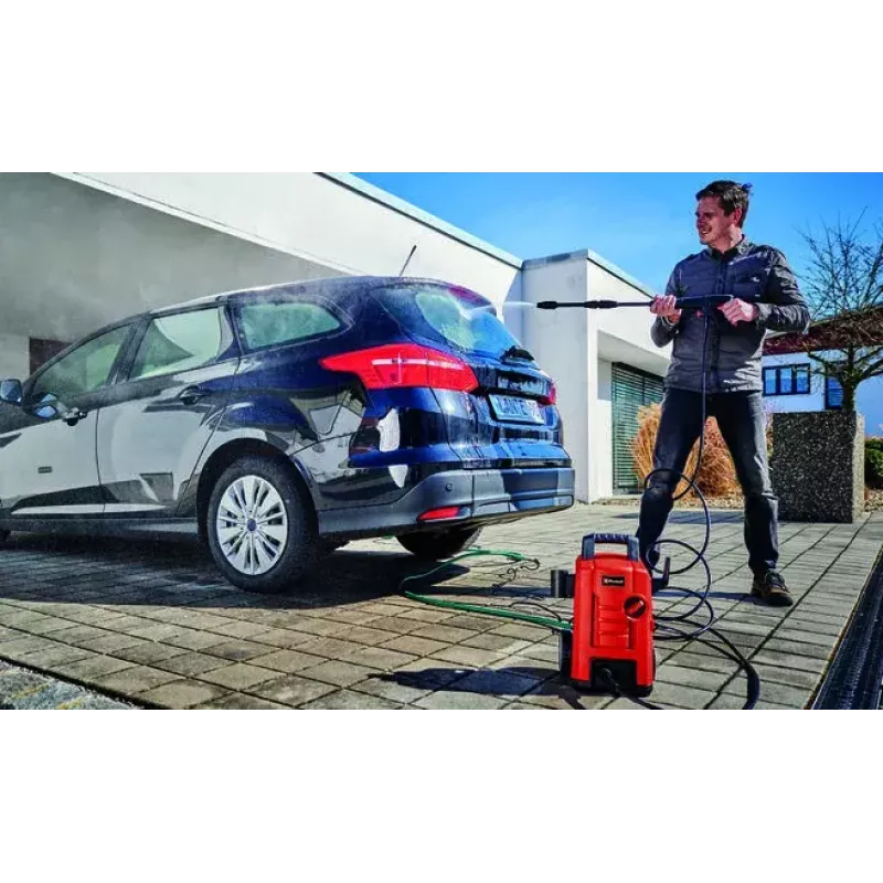 Augstspiediena mazgātājs EINHELL TC-HP 130 vertikāls elektrisks, 130 bar, 390 l/h, 5 m šļūtene