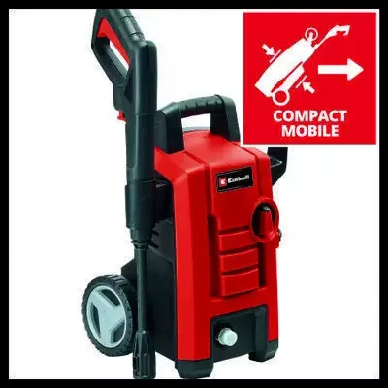 Augstspiediena mazgātājs EINHELL TC-HP 130 vertikāls elektrisks, 130 bar, 390 l/h, 5 m šļūtene