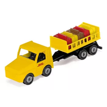 Siku DHL kravas lidmašīna ar aksesuāriem Salikta