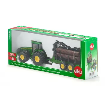 Traktors rotaļlieta Siku 1954 – metāla un plastmasas spēļu transportlīdzeklis, brūns/zaļš, vecums 3+