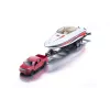 Siku Ford F150 ar motorlaivu auto modelis 1:50 salikts komplekts
