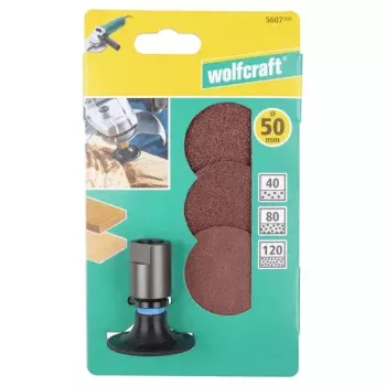 Slīpēšanas disks Wolfcraft GmbH 5607000 Piemērots Metālam Kokam