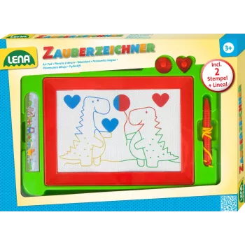 Bērnu magnētiskā zīmēšanas tāfele Simm Spielwaren Colour magic drawing board small