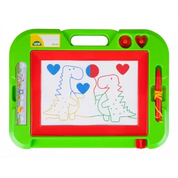 Bērnu magnētiskā zīmēšanas tāfele Simm Spielwaren Colour magic drawing board small