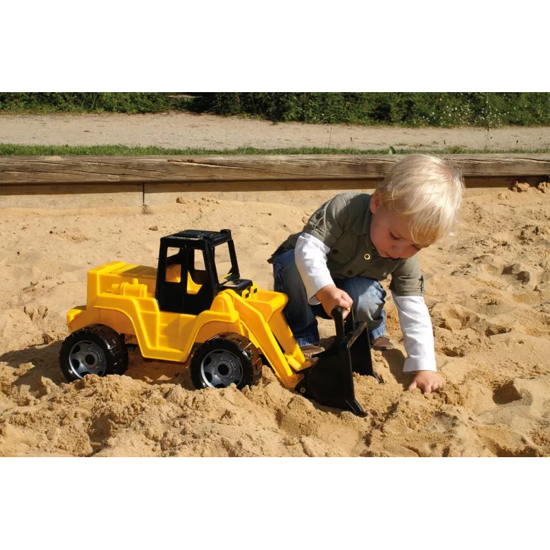 Lena GIGA TRUCKS 02048 rotaļu iekrāvējs/sliedes
