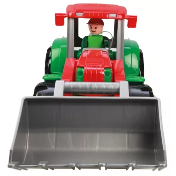 LENA 04407 Traktors ar lāpstu un figūriņu
