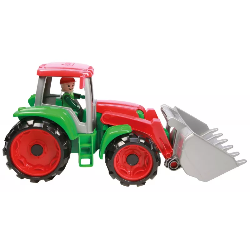 LENA 04407 Traktors ar lāpstu un figūriņu