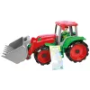 LENA 04407 Traktors ar lāpstu un figūriņu