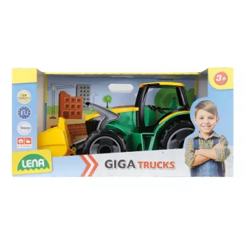 Lena GIGA TRUCKS ZL-02057 Traktors ar priekšējo lāpstu