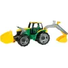 Lena GIGA TRUCKS Traktors ZL-02080 ar frontālo iekrāvēju un ekskavatoru