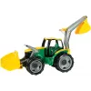Lena GIGA TRUCKS Traktors ZL-02080 ar frontālo iekrāvēju un ekskavatoru