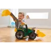 Lena GIGA TRUCKS Traktors ZL-02080 ar frontālo iekrāvēju un ekskavatoru