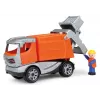 Lena Truckies Atkritumu Vedējs, Kravas Auto, 2 gadi, Plastmasa, Pelēks, Oranžs