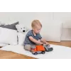 Lena Truckies Atkritumu Vedējs, Kravas Auto, 2 gadi, Plastmasa, Pelēks, Oranžs