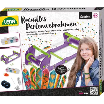 Aušanas rāmis pērlītēm Lena 42722 Rocailles — regulējams augstums, viegls