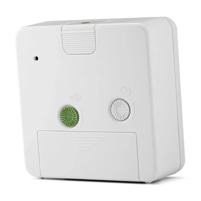 Braun BC03W kvarca modinātājpulkstenis balts