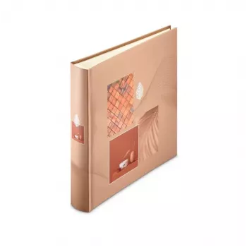 Fotoalbums Hama Singo II, Terracotta, 100 lapām, grāmatu iesējums