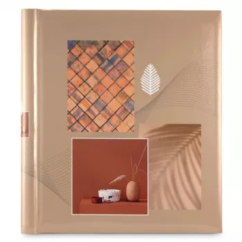 Hama Singo II fotoalbums Brūns 40 lapas 10x15 cm spirāles iesējums
