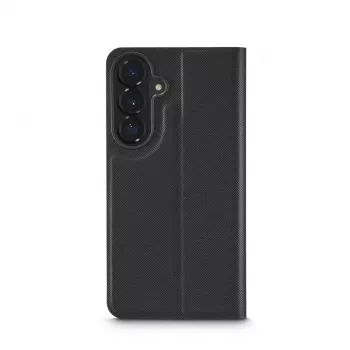 HAMA folio maciņš mobilajam telefonam 17 cm (6,7 collu) ekrāniem – saderīgs ar Samsung Galaxy S26+, melns, 2 kabatiņas kartēm, galda statīvs