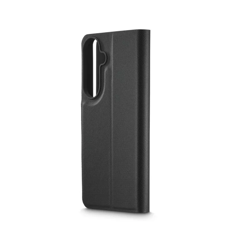 HAMA folio maciņš mobilajam telefonam 17 cm (6,7 collu) ekrāniem – saderīgs ar Samsung Galaxy S26+, melns, 2 kabatiņas kartēm, galda statīvs