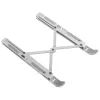 Hama Alumīnija klēpjdatora statīvs Sudrabs 39,1 cm (15,4 collas)