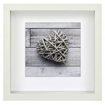 Hama Scala Single Picture Frame balts foto rāmis 230x230 mm