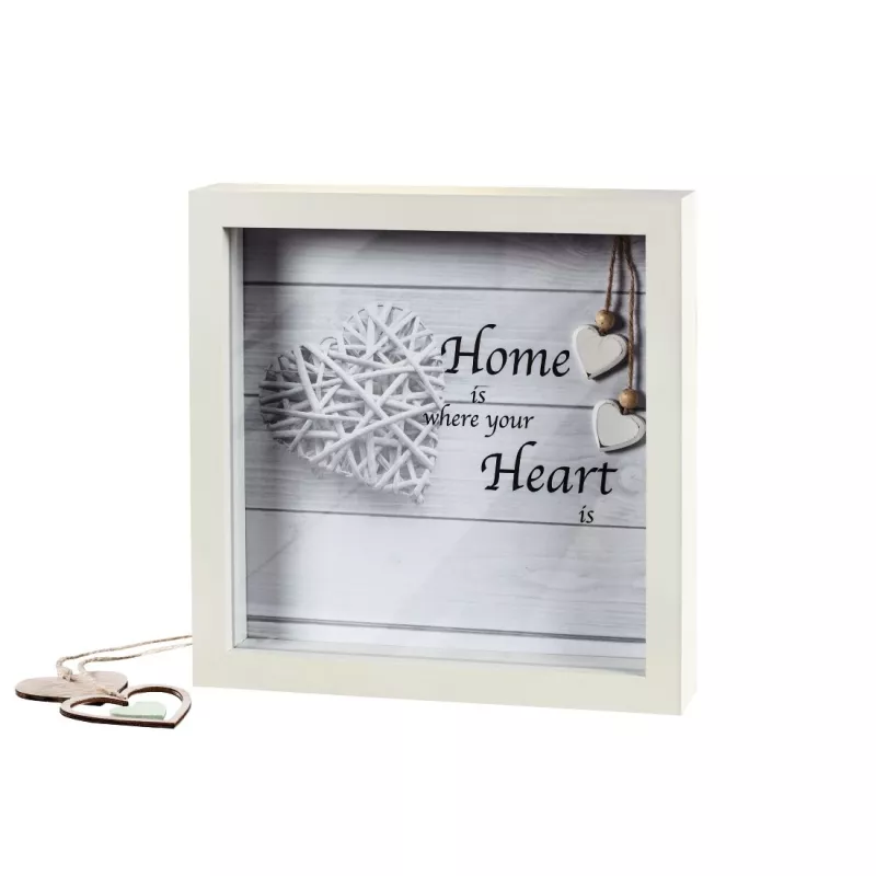 Hama Scala Single Picture Frame balts foto rāmis 230x230 mm