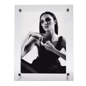 Vienas fotogrāfijas rāmis Hama Nora caurspīdīgs akrils 13x18 cm