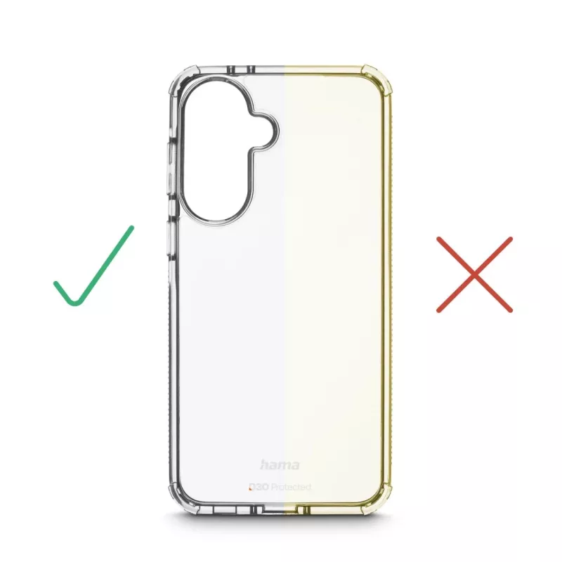 Telefona maciņš HAMA 00080322 — caurspīdīgs aizsargmaciņš Samsung Galaxy A37 5G