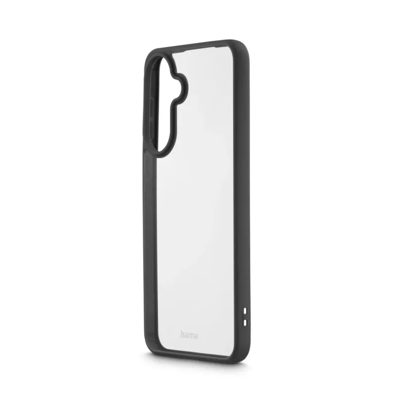 Mobilā telefona vāciņš HAMA Frame Protect Samsung Galaxy A57 5G — Melns/Caurspīdīgs