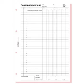 Grāmatvedības veidlapa Herlitz 882415 A4 100 lapas