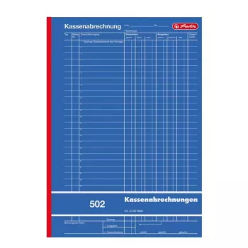 Grāmatvedības veidlapa Herlitz 882415 A4 100 lapas